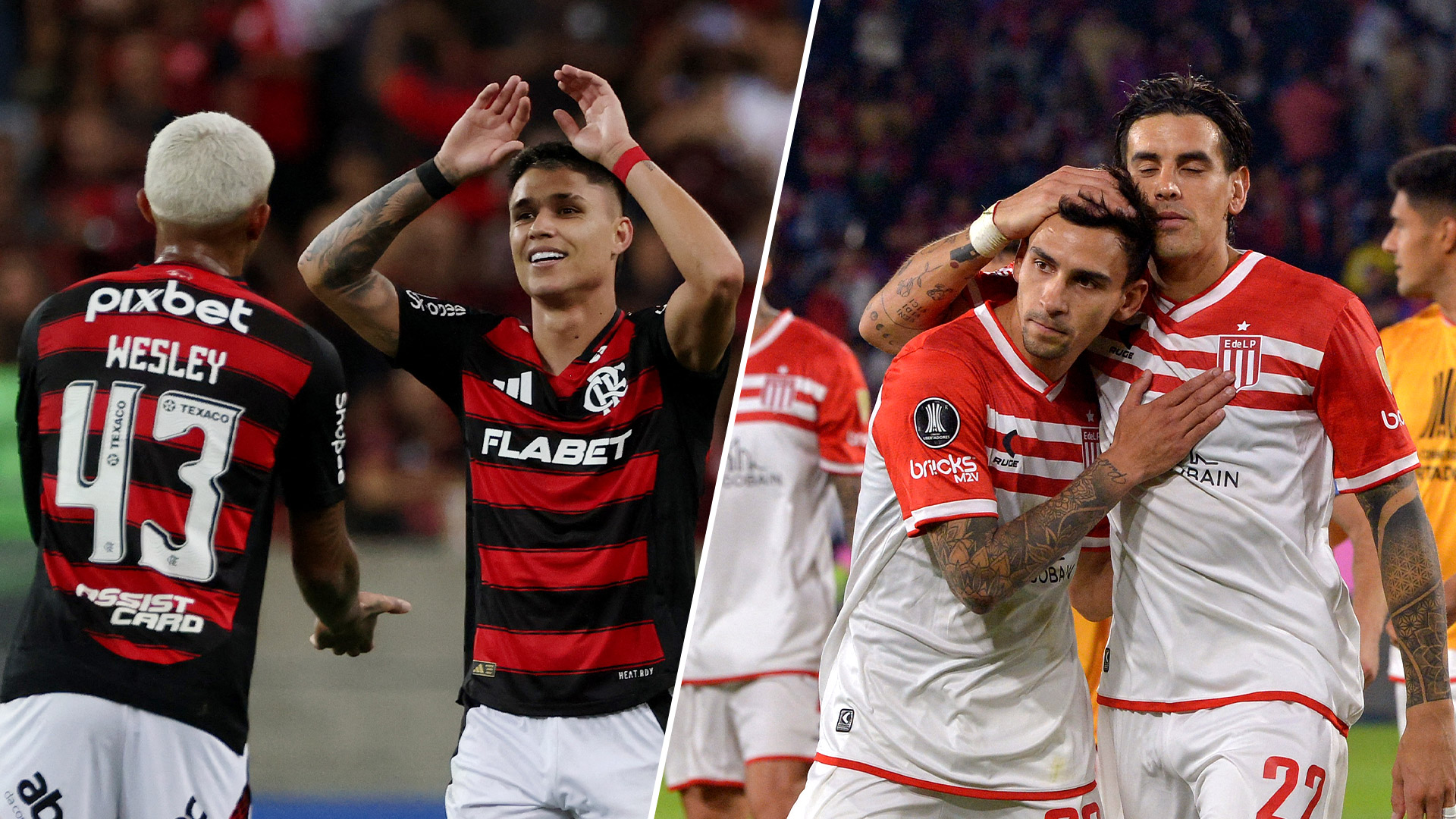 Estudiantes de La Plata abre su llave de cuartos de Copa Libertadores ante Flamengo en Brasil: hora, TV y posibles formaciones
