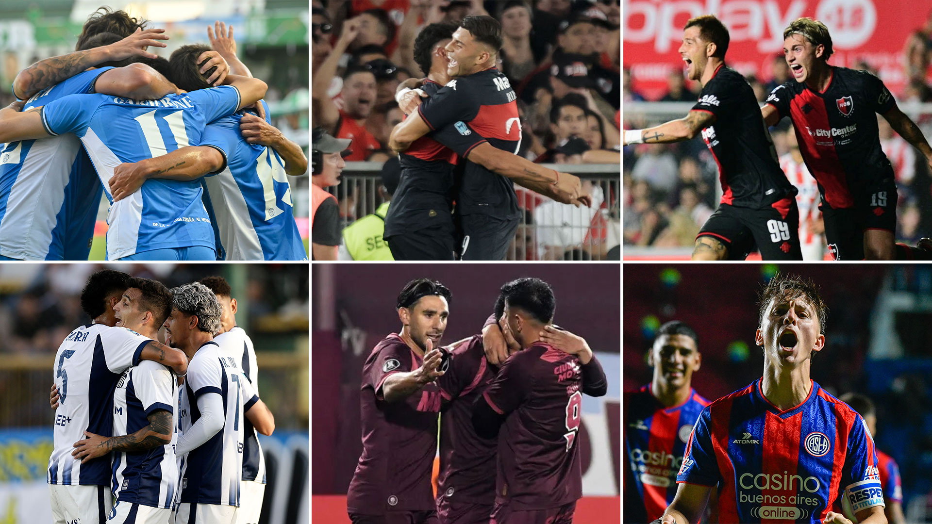 La agenda con los partidos del s&aacute;bado en la primera fecha del Torneo Clausura