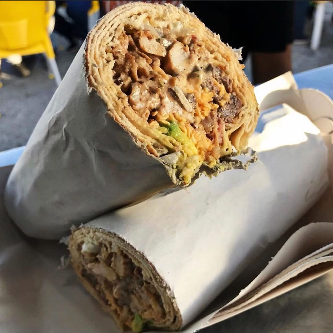 Shawarma, platillo de Medio Oriente (Foto: Instagram/@alocriollito)