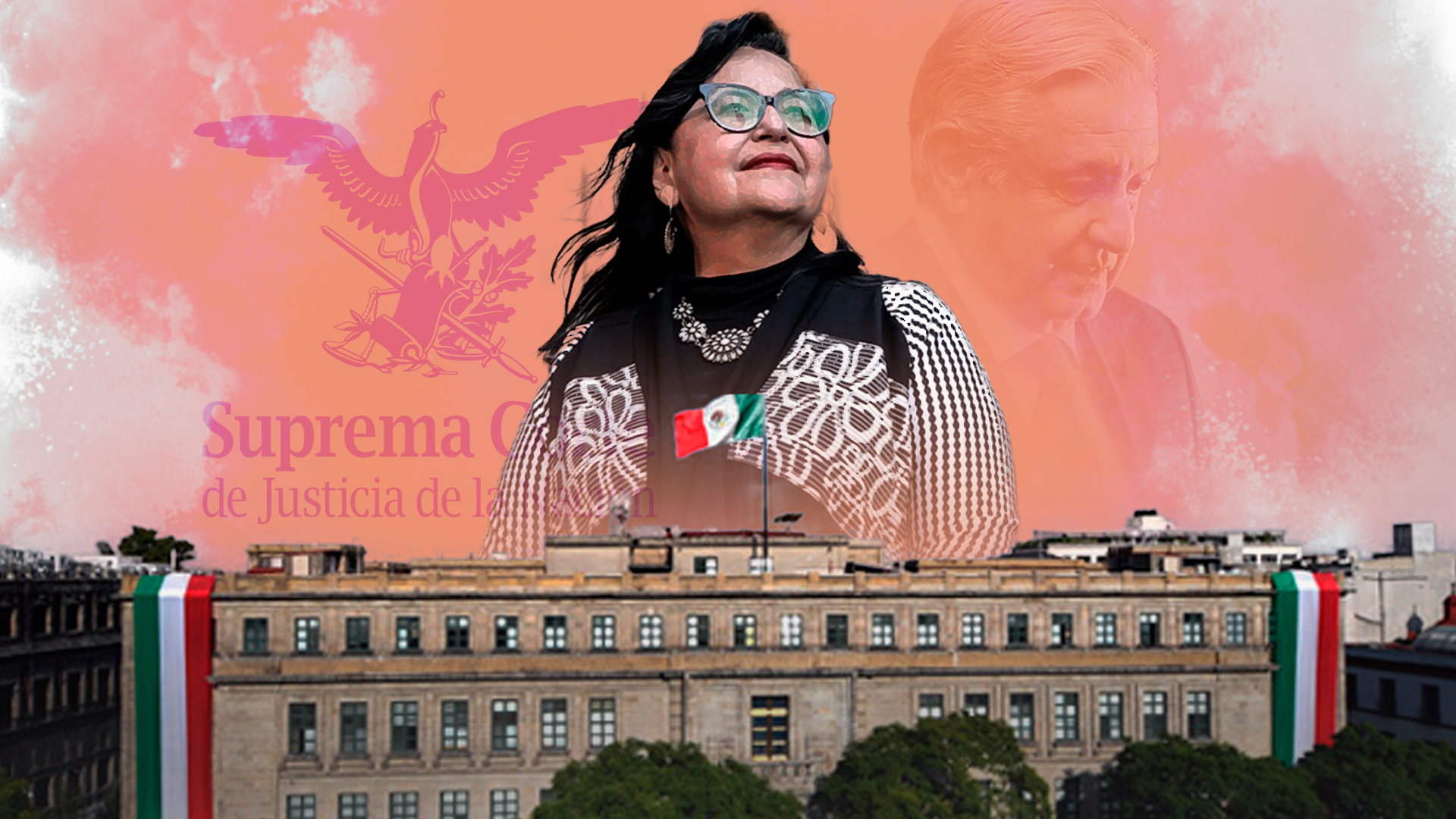 La ministra Piña Hernández se convirtió en la primer mujer en presidir la Suprema Corte (Infobae México/Jesús Abraham Avilés Ortiz)