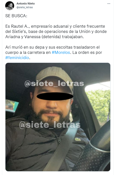 Antonio Nieto reveló información del implicado (Foto: Twitter)