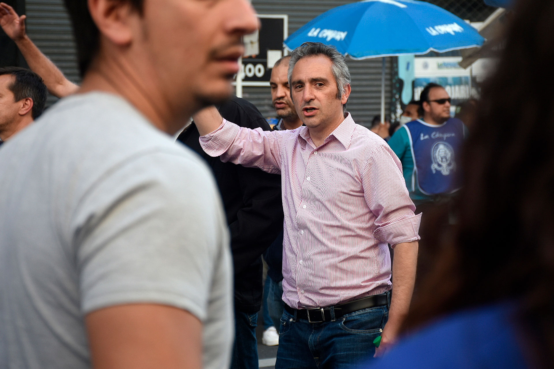 Andrés Larroque es uno de los dirigentes K que más critica al Movimiento Evita (Nicolás Stulberg)