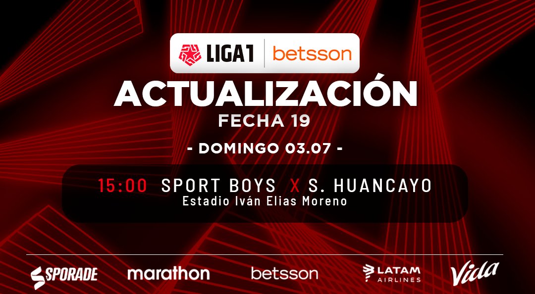 La Liga 1 confirmó el nuevo escenario para el Sport Boys vs Sport Huancayo.