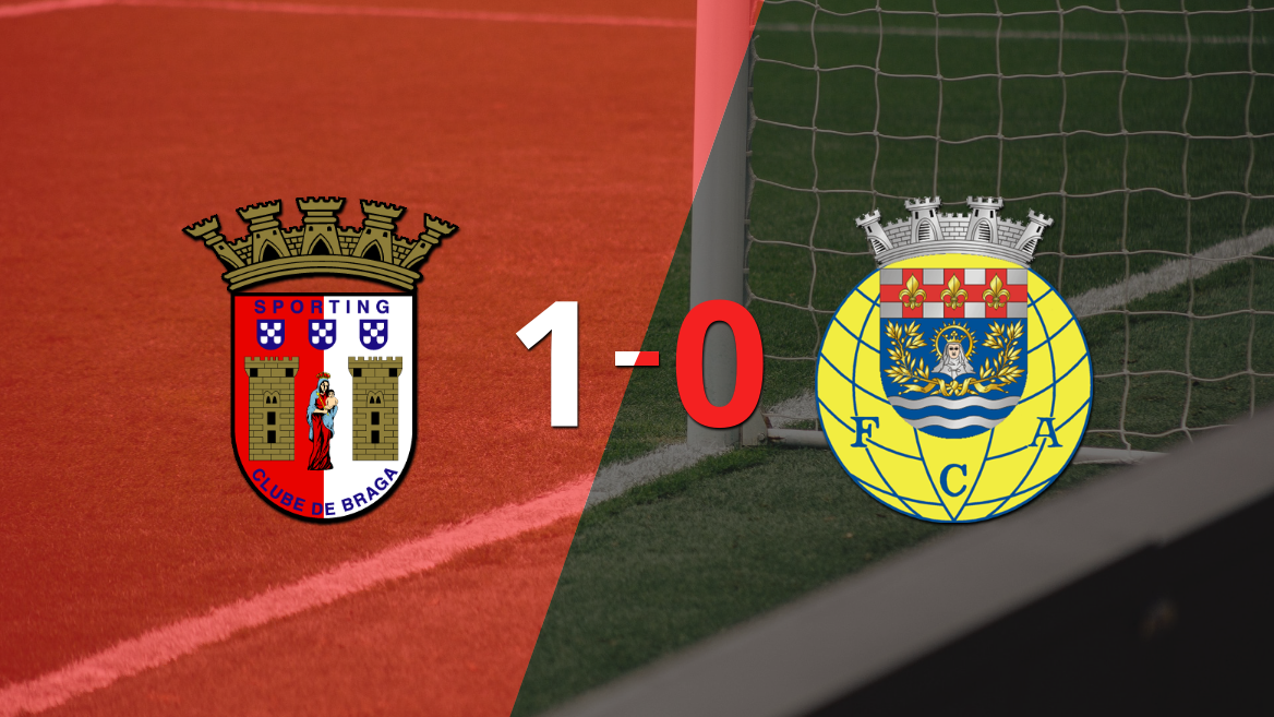 SC Braga le ganó 1-0 como local a Arouca