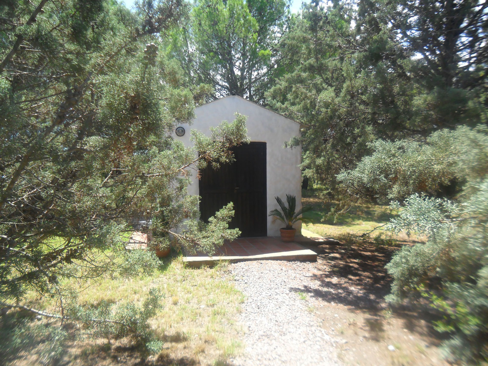 "La ermita", una habitación alejada utilizada únicamente por Padilla en el convento de San Martín, La Pampa
