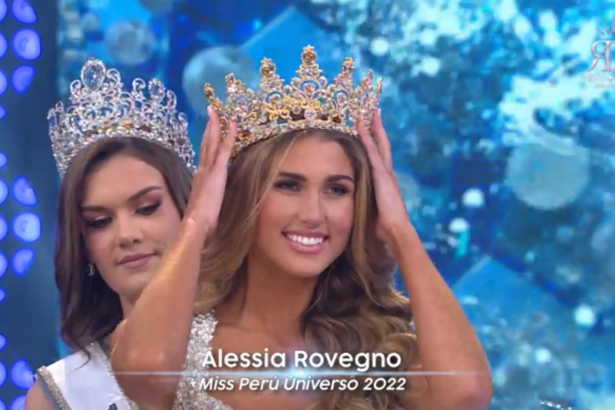 Alessia Rovegno es la nueva Miss Perú 2022. (Foto: Captura)