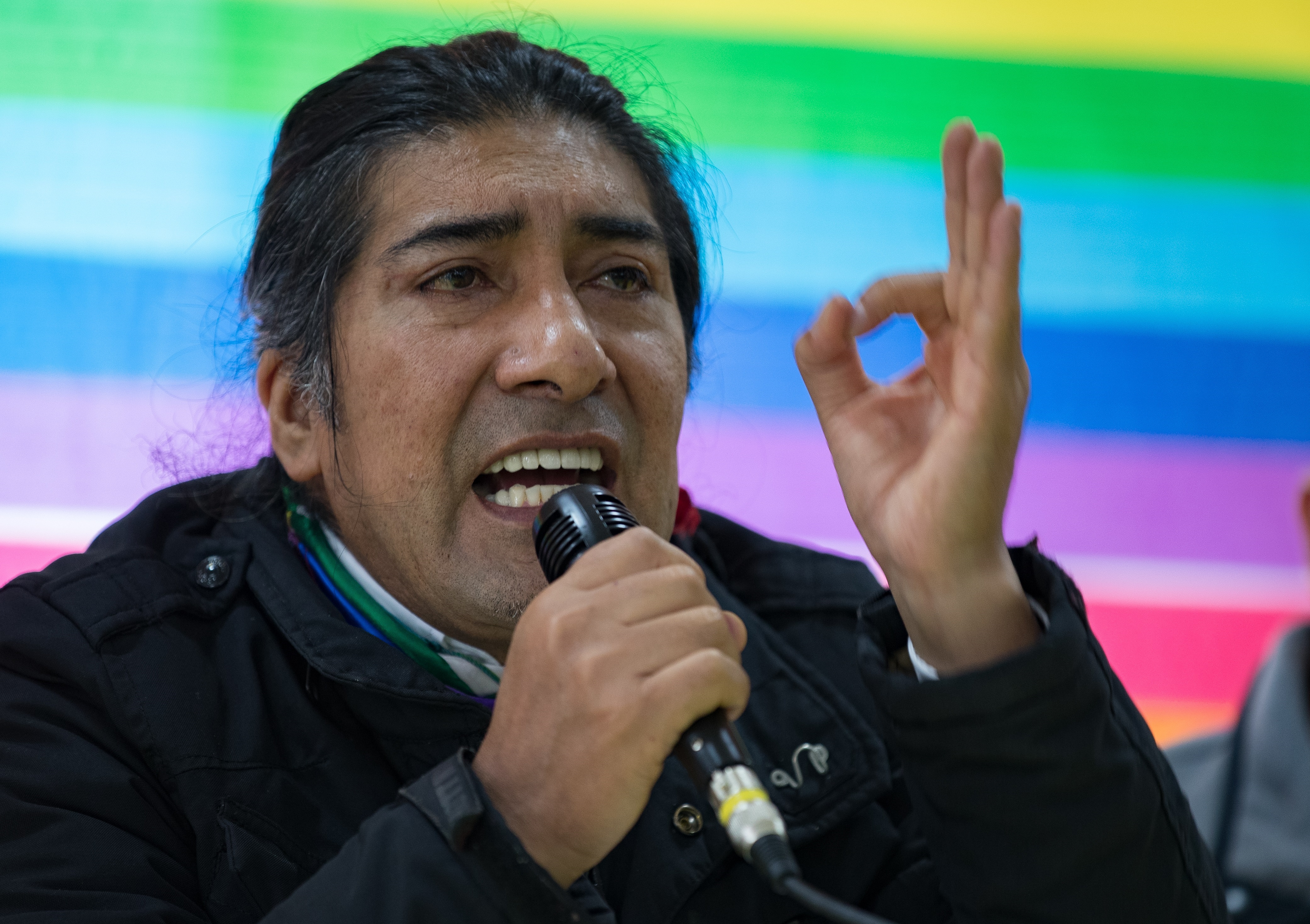 El ex candidato, Yaku Pérez, presentó una denuncia en la Fiscalía General contra el presidente Guillermo Lasso