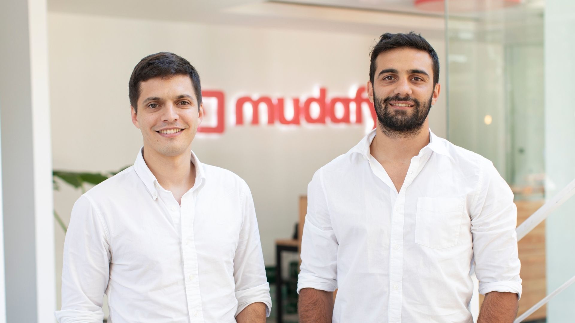 Los fundadores de Mudafy Franco Forte y Lucas Díaz (Crédito: Prensa Mudafy)