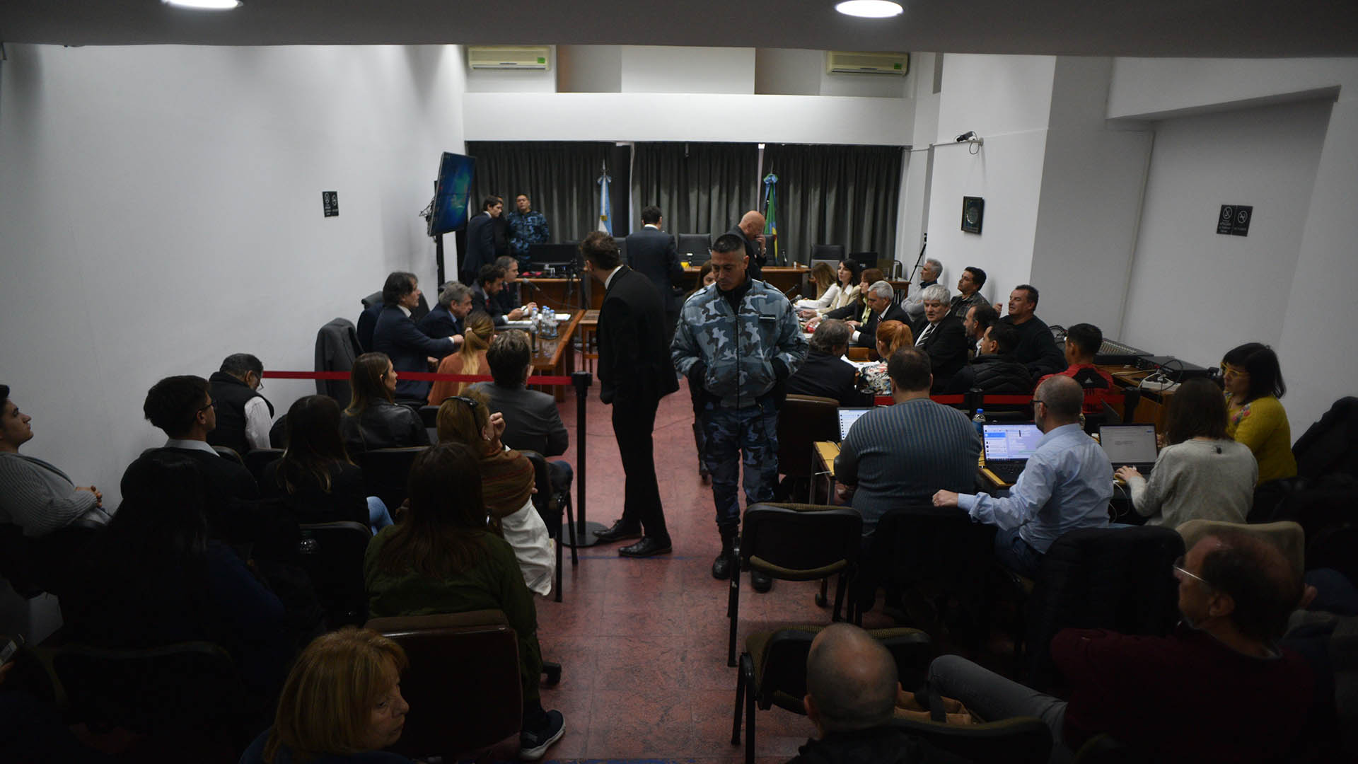 La sala estuvo repleta (Adrián Escandar)