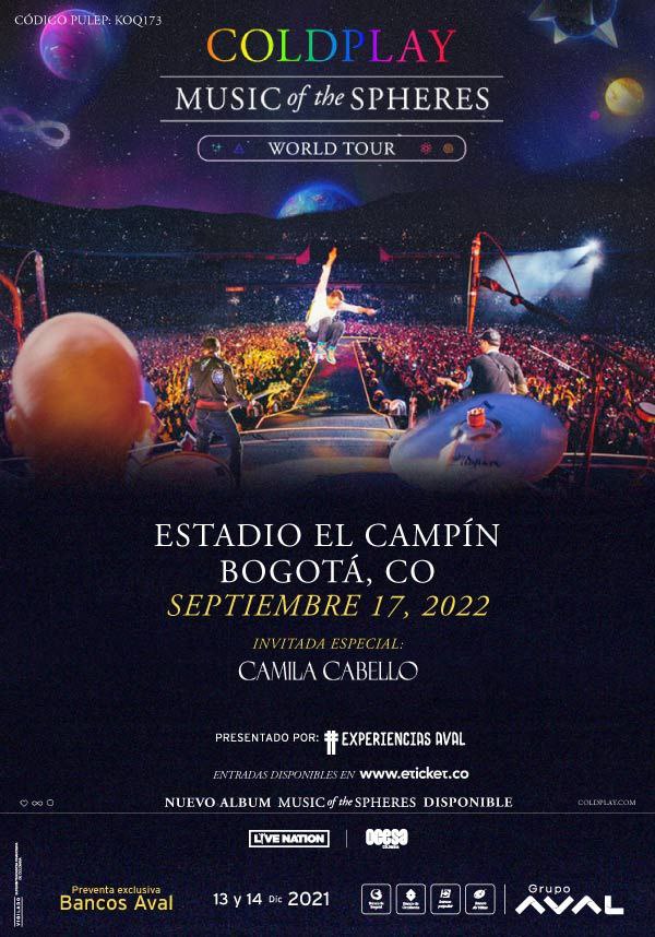 Coldplay En Colombia La Banda Britanica Se Presentara Con Camila Cabello En Bogota En El 2022 Infobae
