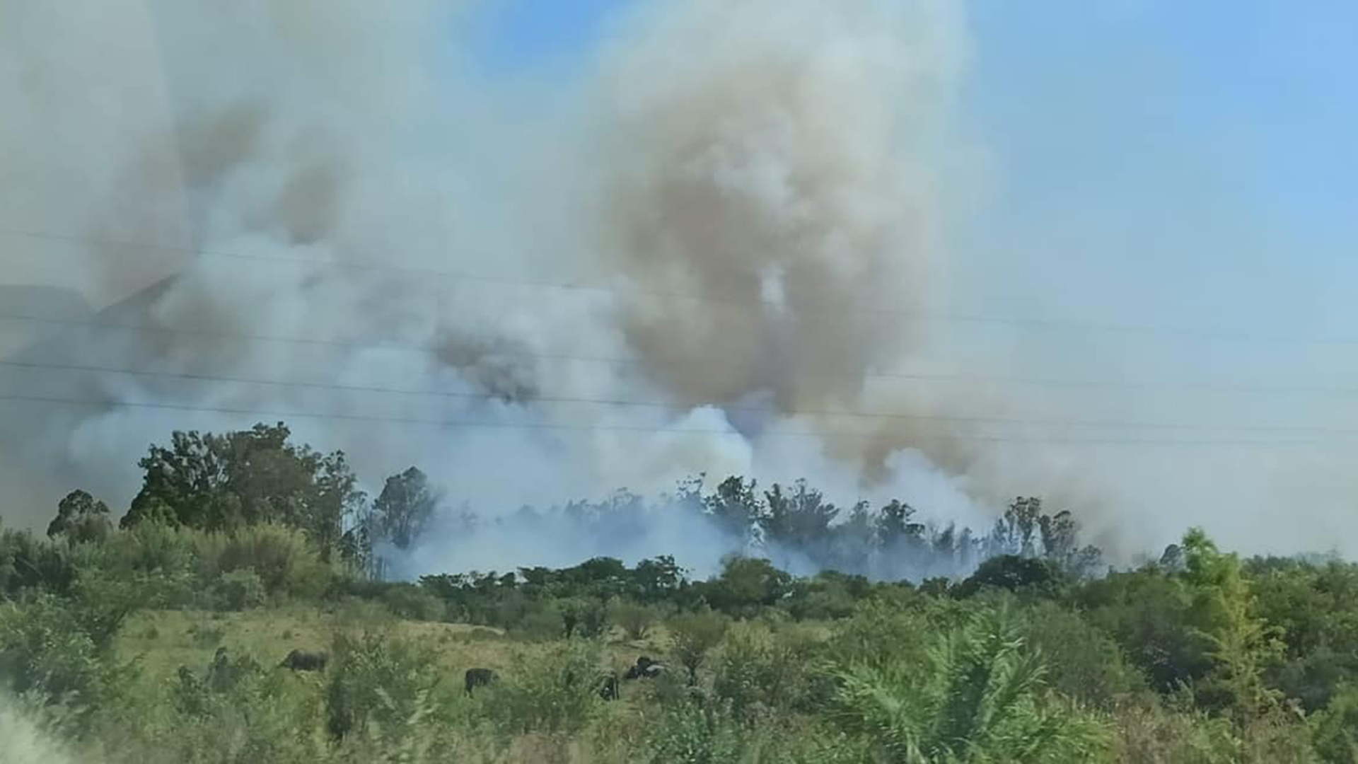 Más fuego y humo en Corrientes