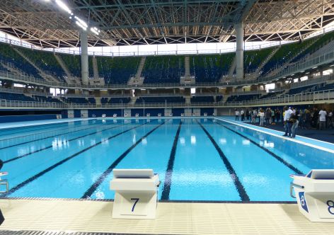Presidential Presence for Aquatics Inauguration in Rio