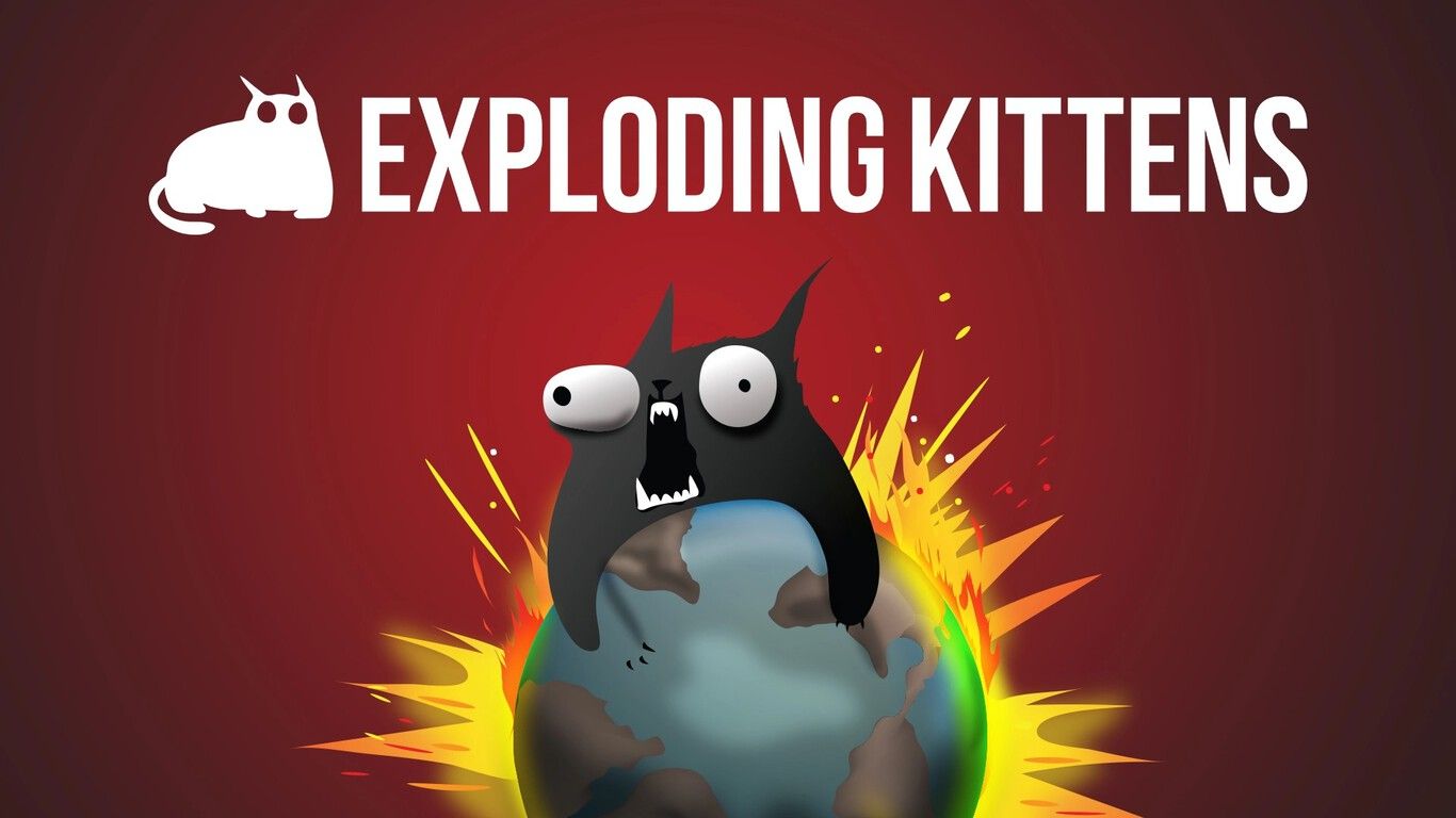 Exploding Kittens jogo de tabuleiro