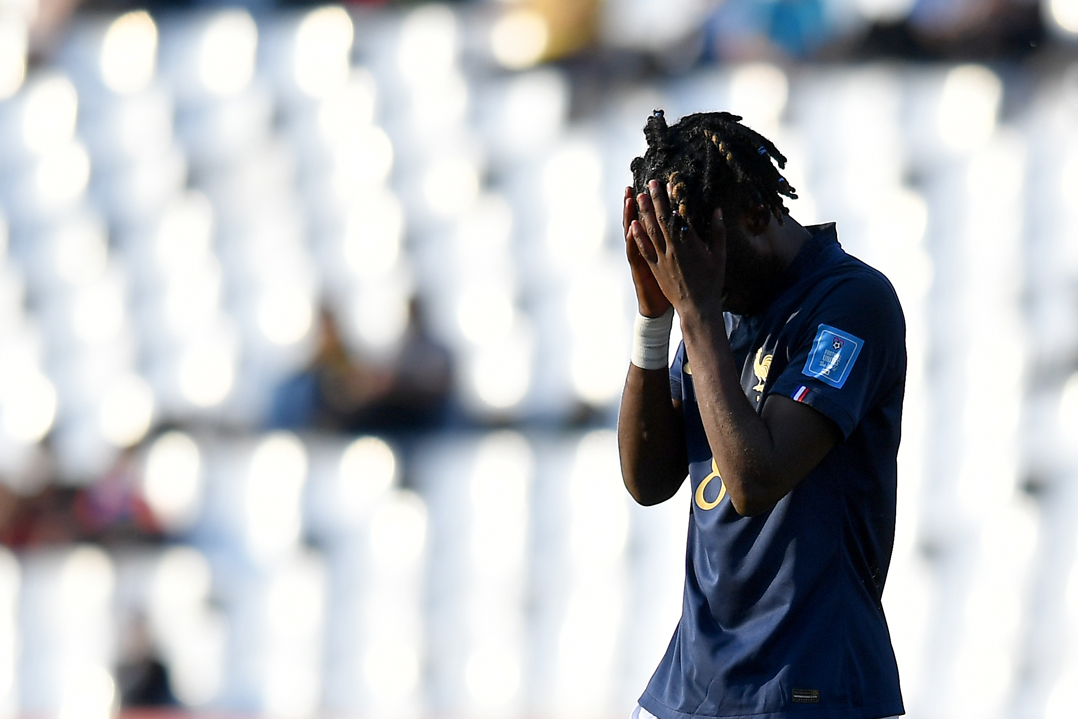 La tristeza de los futbolistas franceses tras el pitazo final (Foto: FIFA)