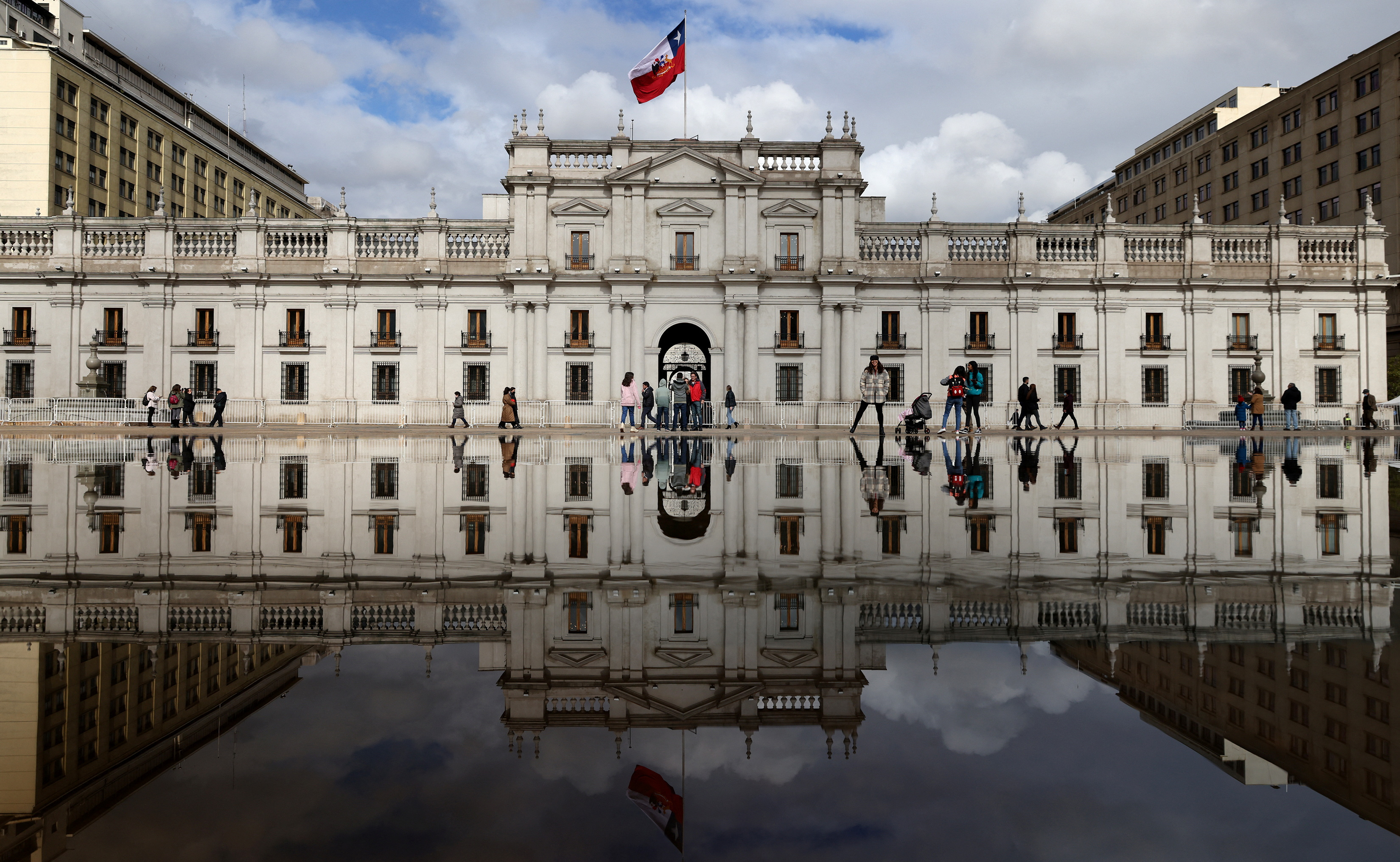 Palacio de La Moneda, en Santiago (Reuters)