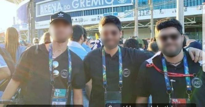 Fotos de los tres hombres denunciados, identificados como Ramiro Cabrera, Federico Cabrera y Agustín Cabrera, se han hecho virales por red sociales de colectivos feministas.