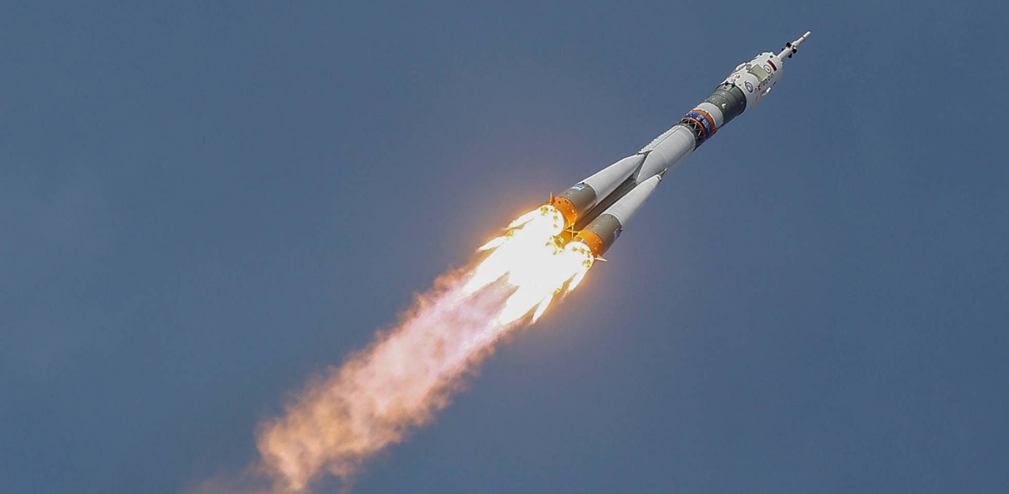La Soyuz 1, en camino hacia el espacio. La experiencia resultó un fracaso en la carrera espacial soviética