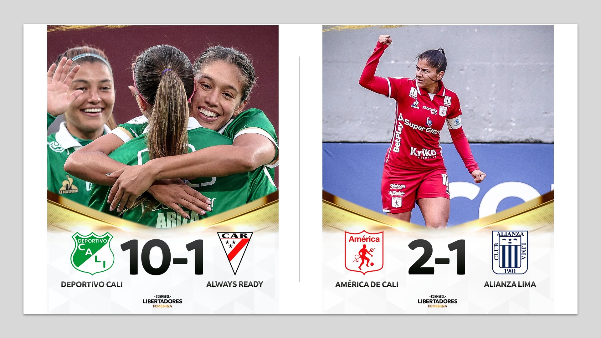 Cali y América se disputan un cupo en semifinales de la Libertadores Femenina: cómo y cuándo ver los partidos