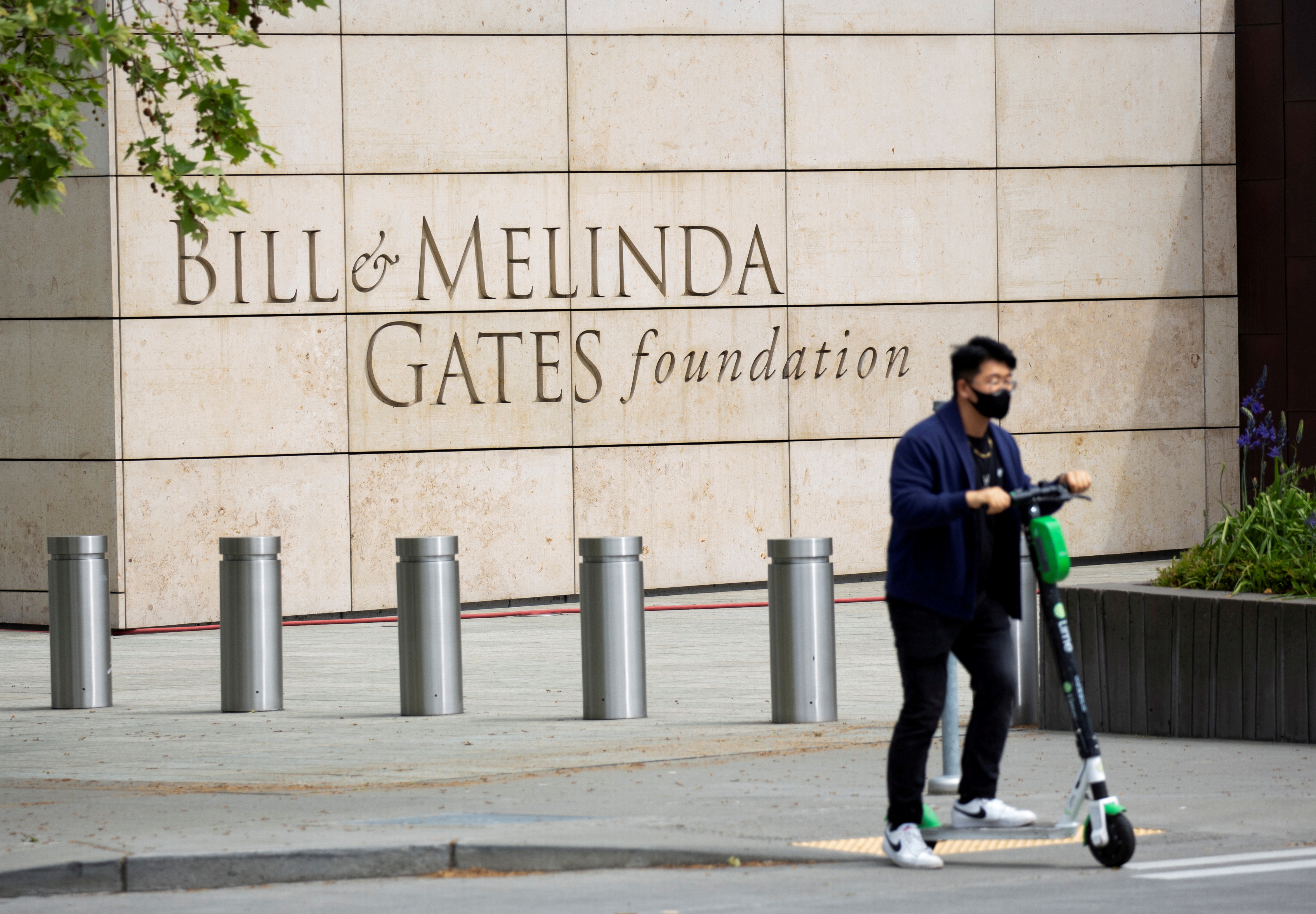 Bill & Melinda Gates. La Fundación, en Seattle. (FotoREUTERS/Lindsey Wasson/File Photo)