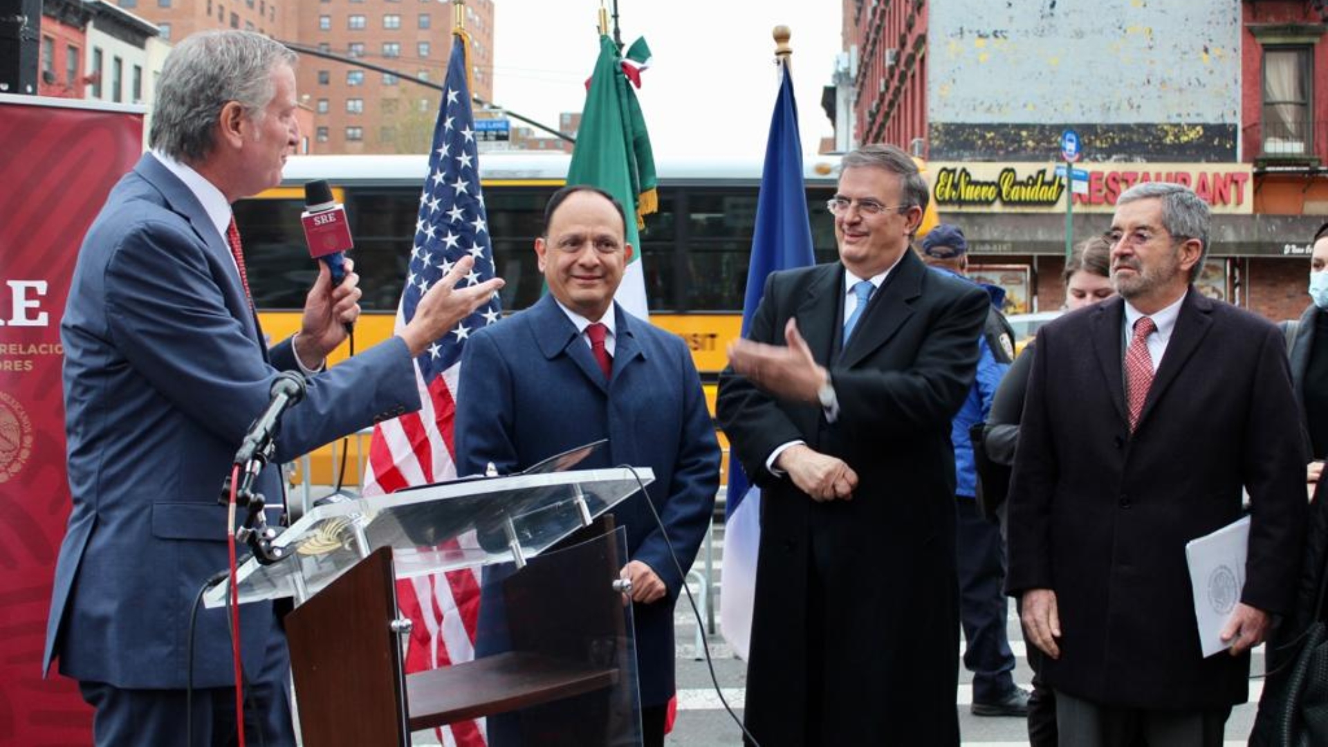 Estados Unidos Inauguro La Nueva Avenida Mexico Tenochtitlan En Nueva York Infobae
