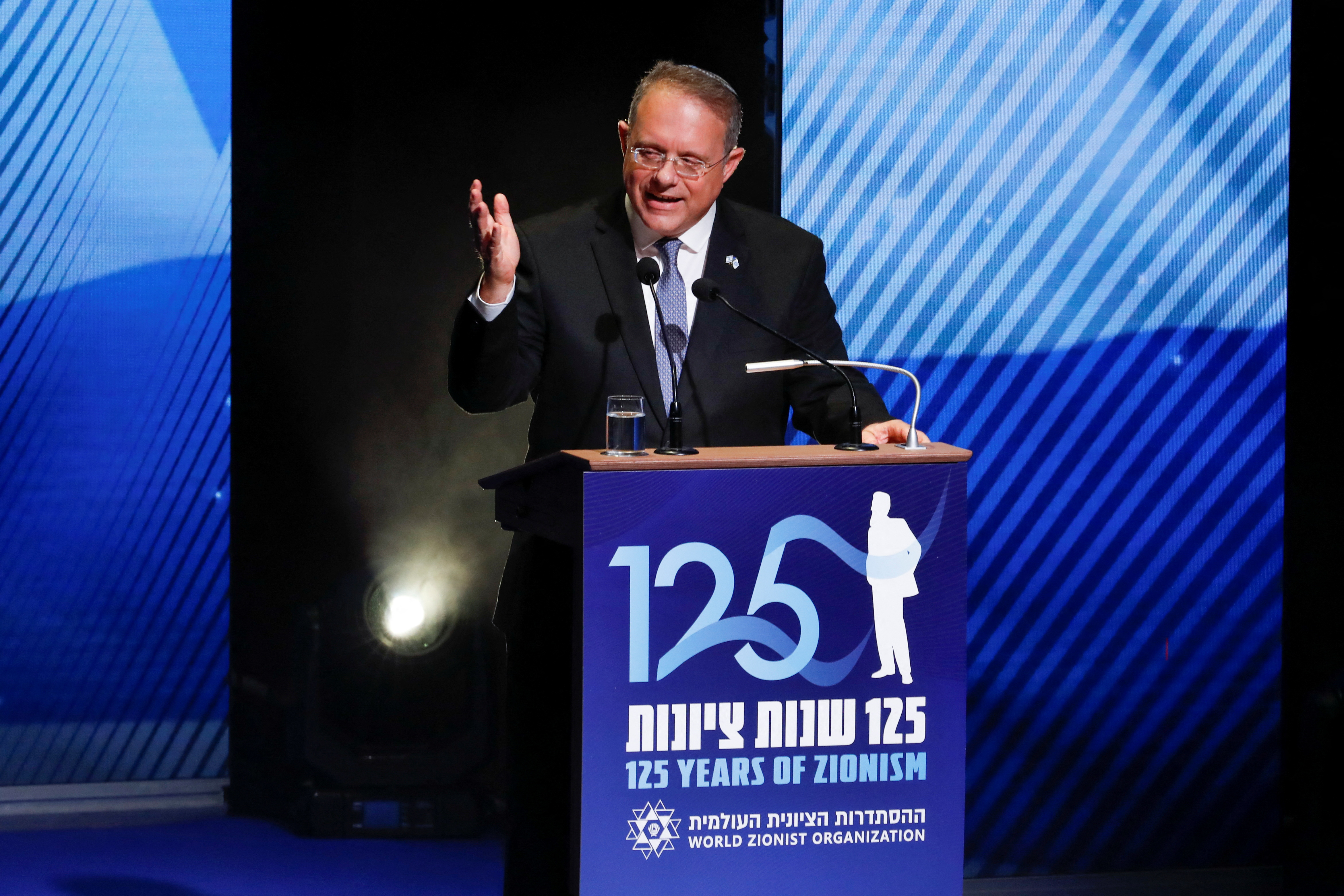 Yaakov Hagoel, presidente de la Organización Sionista Mundial (REUTERS/Arnd Wiegmann)