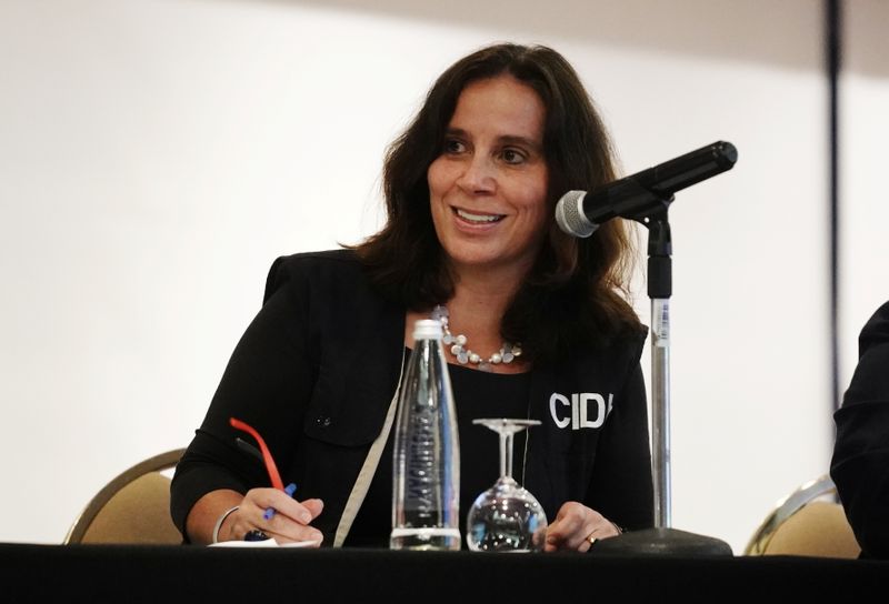 La futura canciller chilena, Antonia Urrejola, fuepresidenta de la Comisión Interamericna de Derechos Humanos (CIDH) y criticó suramente a los regímenes de Nicaragua y Venezuela (REUTERS/Nathalia Angarita)
