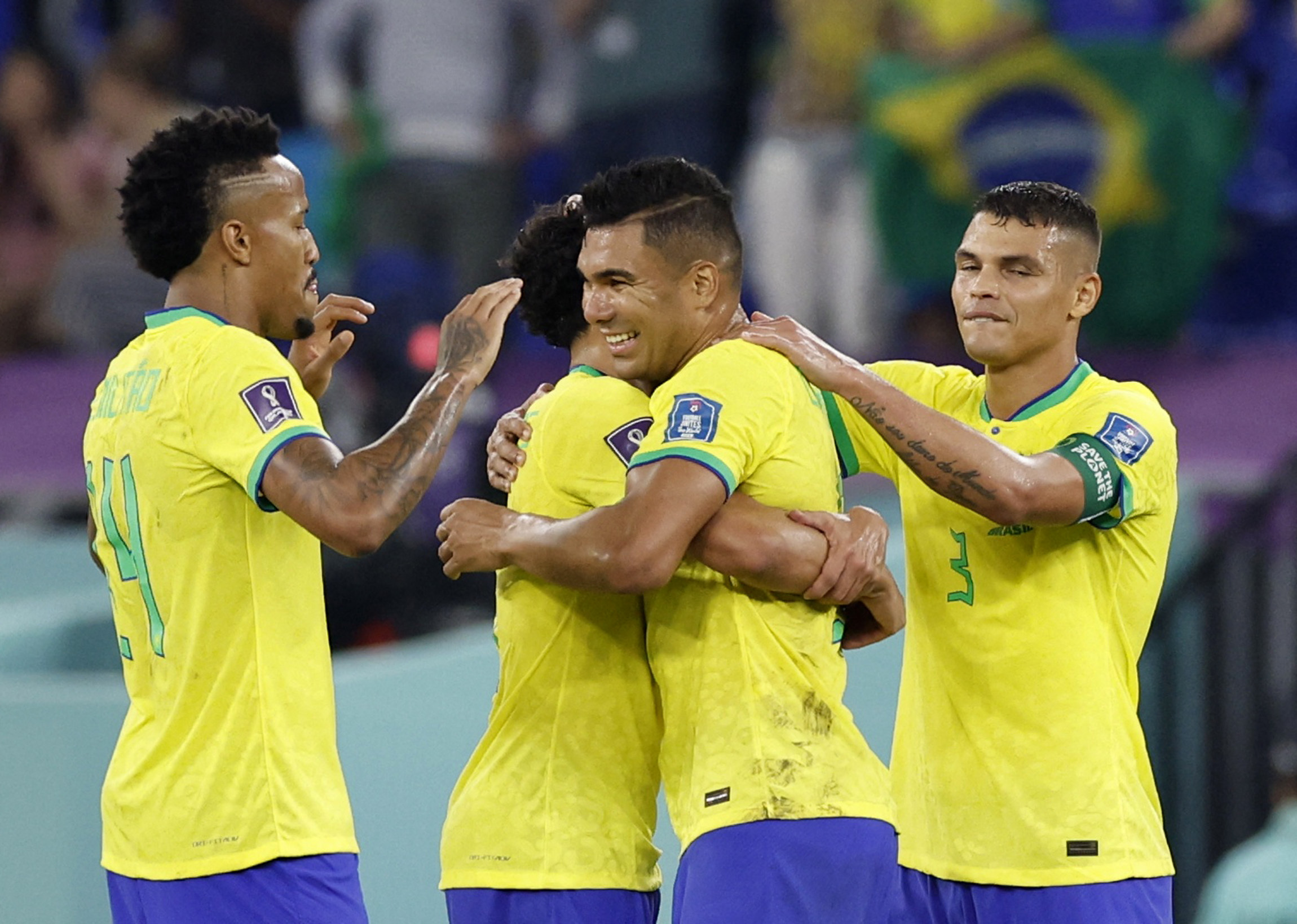 Brasil logró la clasificación a octavos de final del Mundial Qatar 2022 tras derrotar a Suiza.