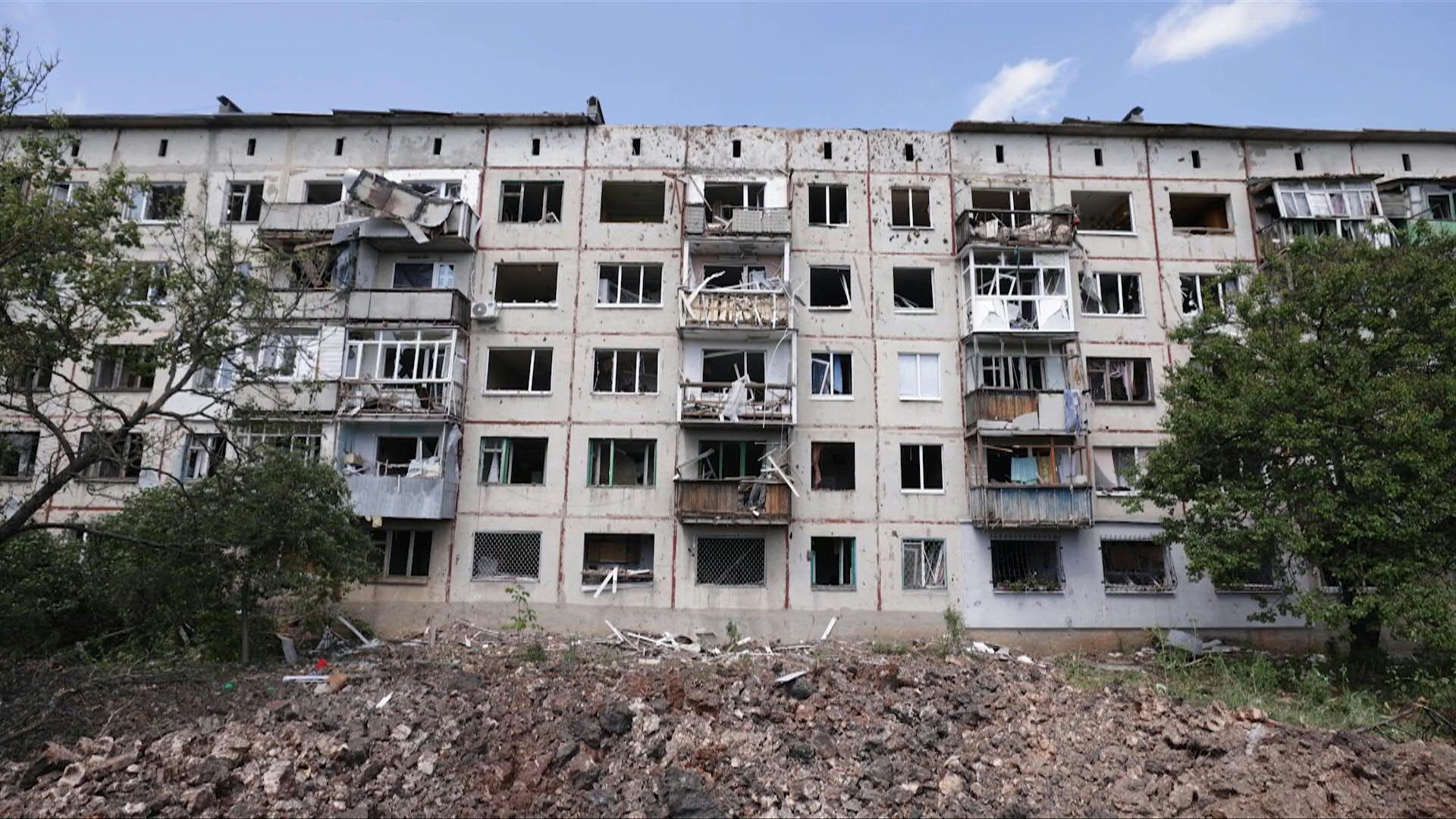 La destrucción en Severodonetsk (AFP)