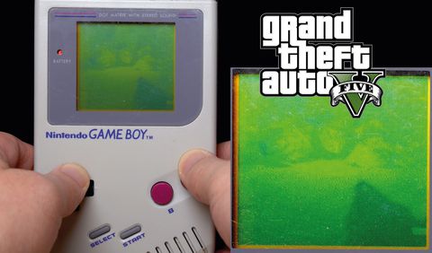 GTA 5 en Game Boy. (foto: YouTube/Sebastian Staacks)