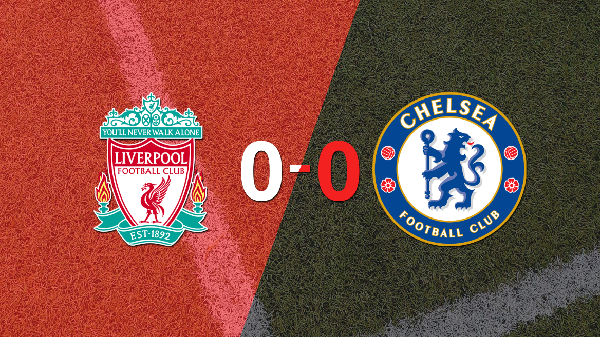 No hubo goles en el empate entre Liverpool y Chelsea