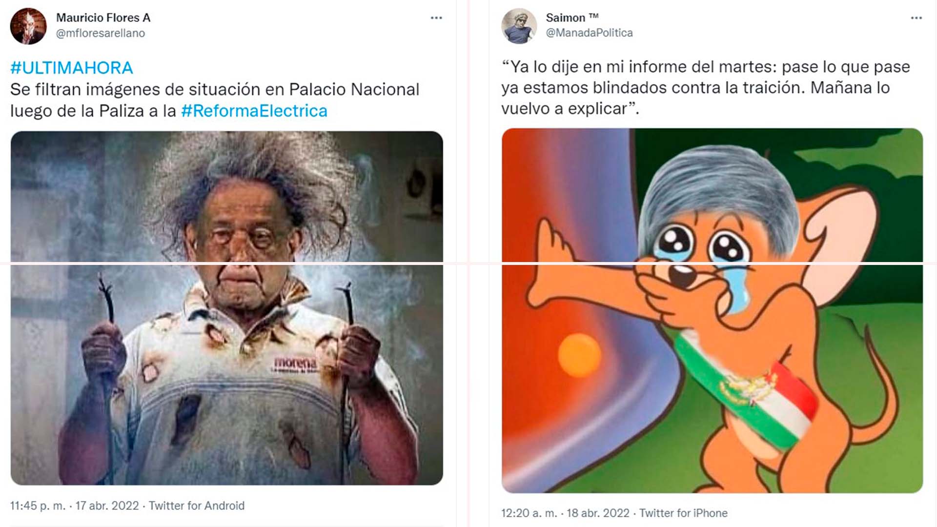 A debate with memes: this is how the session went and the rejection of the  AMLO Electricity Reform - Infobae
