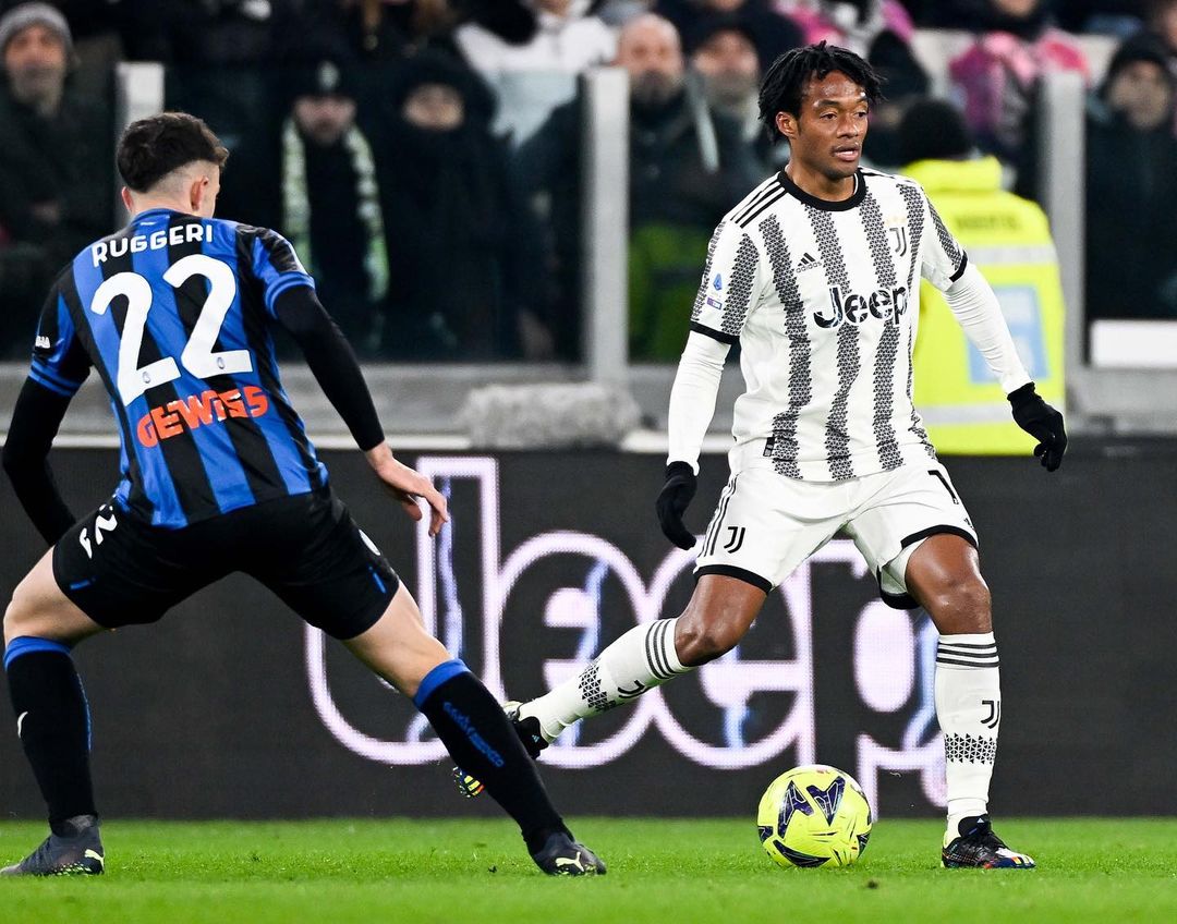 El jugador colombiano volvió a la nómina titular de la Juventus dirigida por Massimiliano Allegri @cuadrado/Instagram