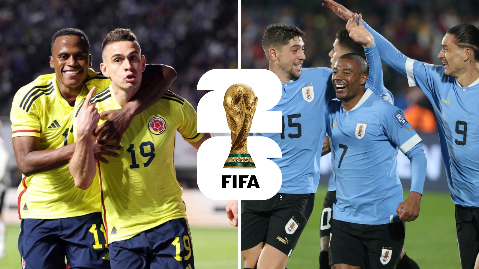 Colombia prueba su fútbol hoy ante Uruguay en las Eliminatorias