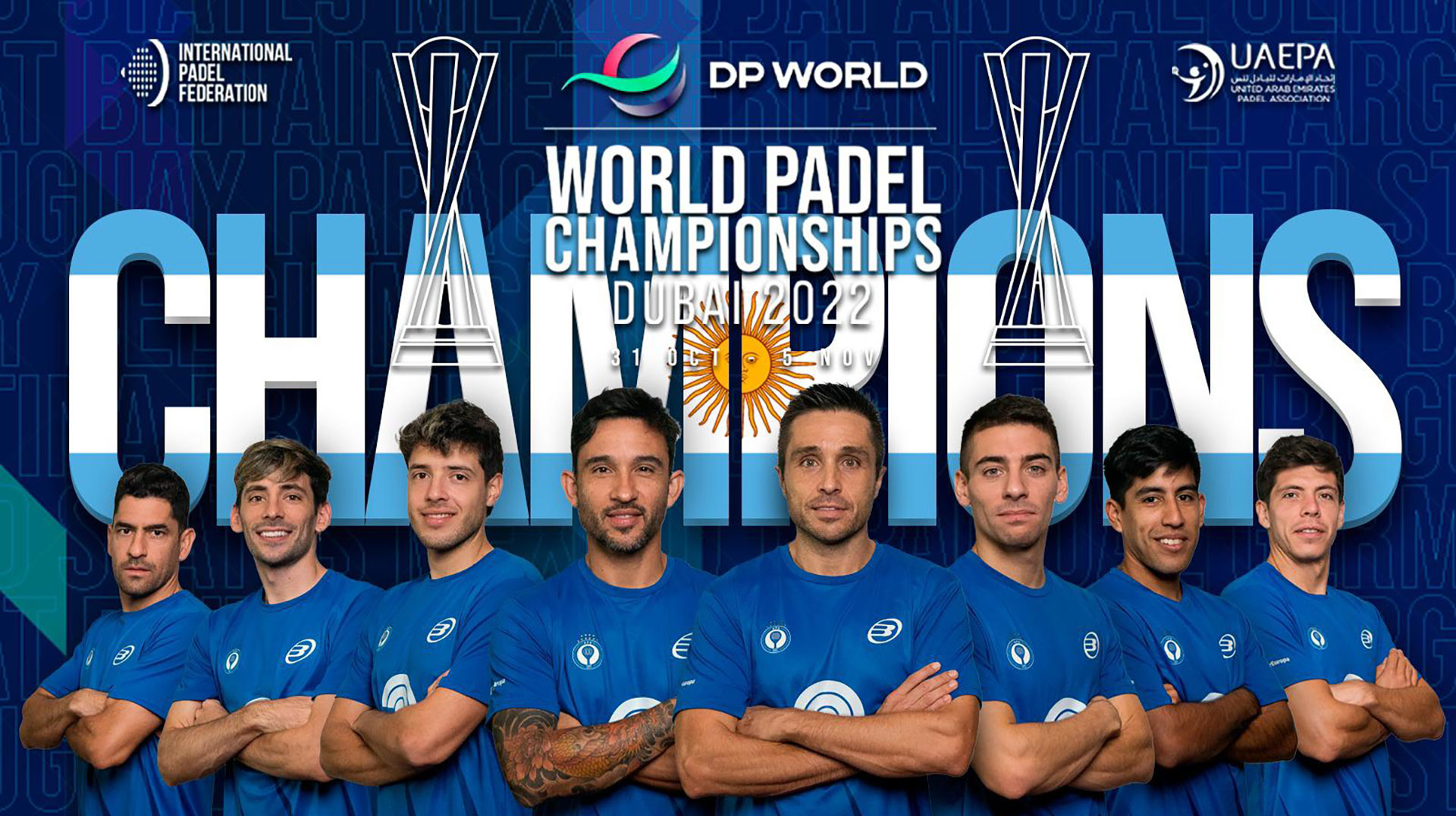 Argentina venció a España y es el nuevo campeón del Mundial de pádel