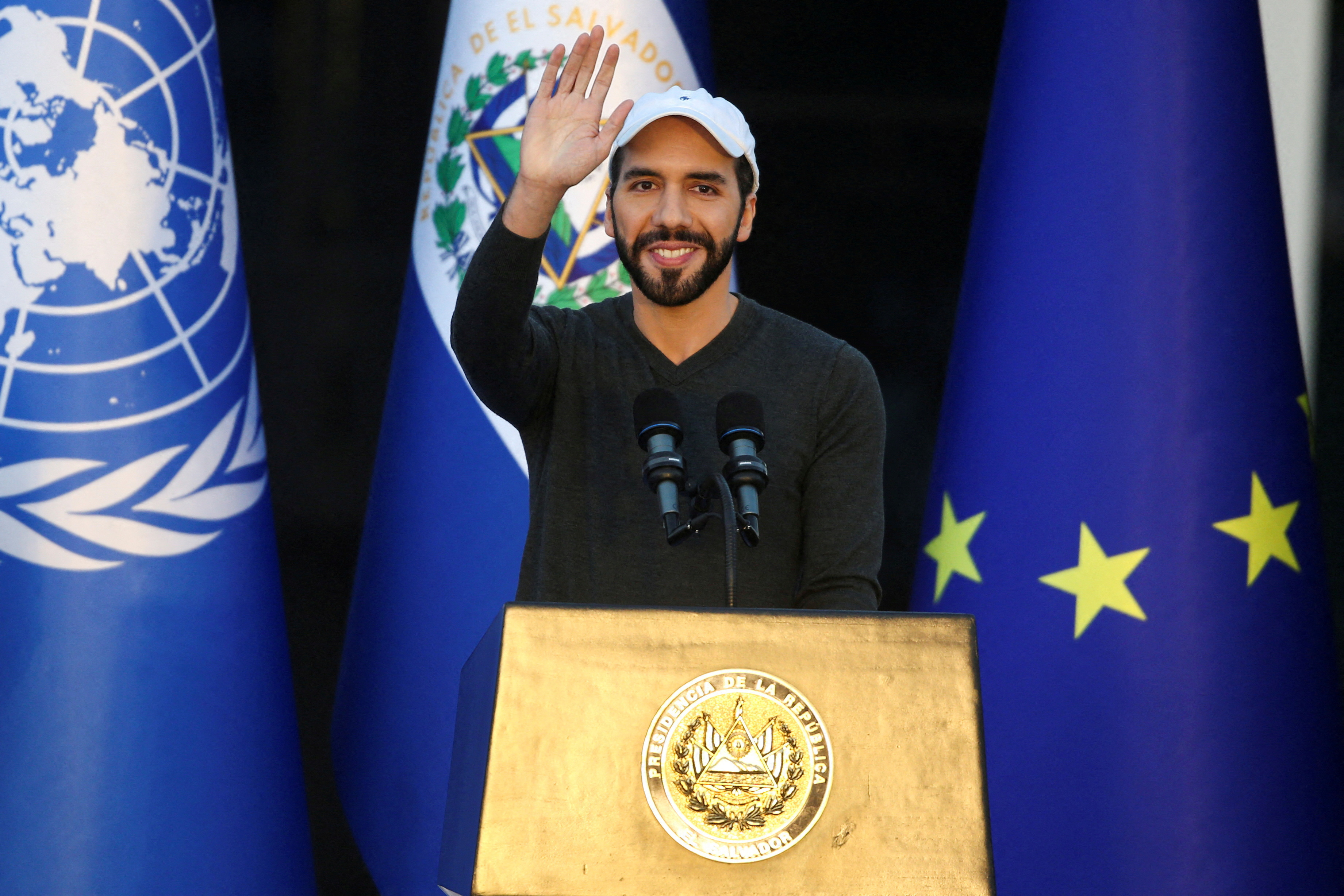 En septiembre de 2022, Bukele anunció que buscará en 2024 su reelección, a pesar que en el pasado afirmó que en El Salvador no era posible la reelección. (REUTERS)