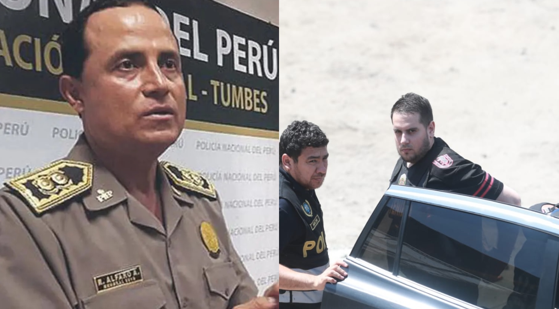 El comandante general de la Policía Nacional no solo tendría fotos con ‘El español’, sino chats personales