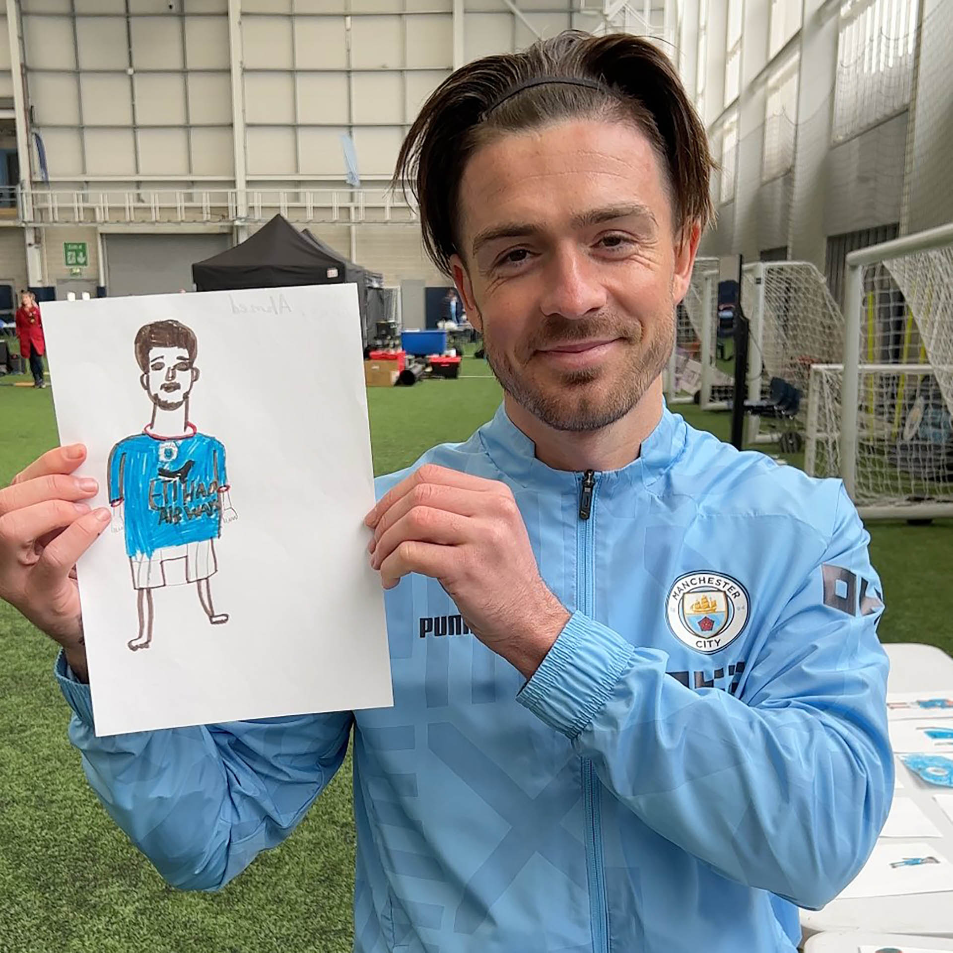 Los Divertidos Dibujos De Los Jugadores Del Manchester City Que Hicieron Un Grupo De Niños Infobae