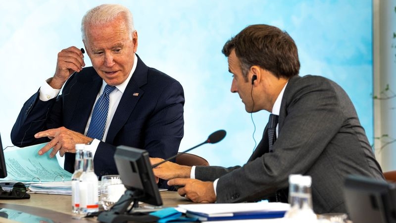 Joe Biden y Emmanuel Macron se reunirán en la Casa Blanca en diciembre