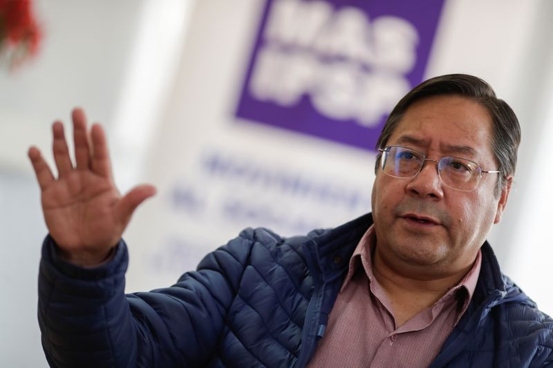 Luis Arce, presidente electo de Bolivia (REUTERS/Ueslei Marcelino)
