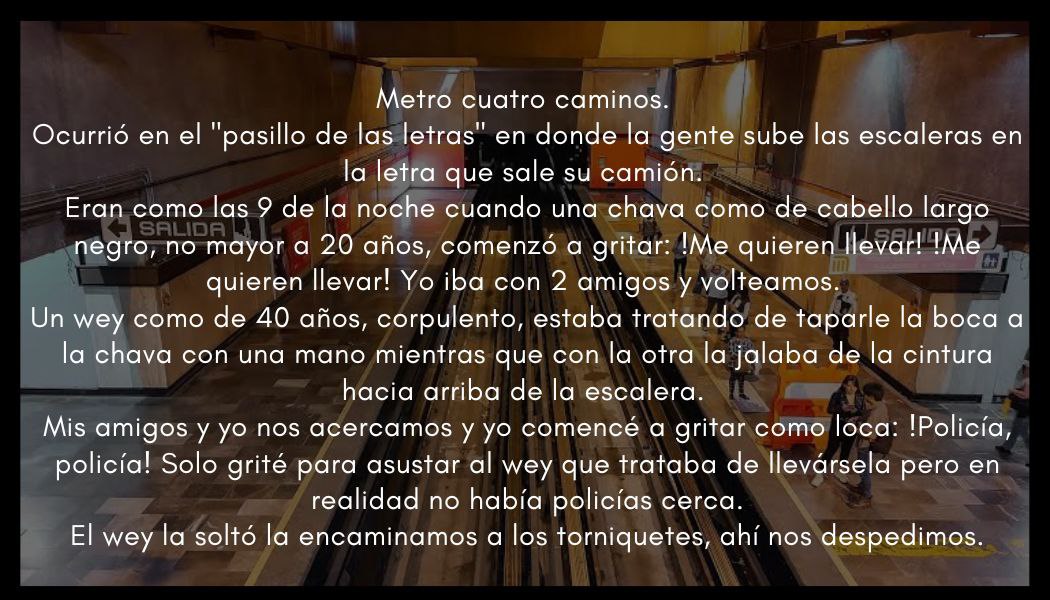 Así se difundieron algunos relatos de intentos de sustracción y experiencias que pusieron en peligro la seguridad de otras personas (Facebook/Colectiva-Las-Tlahuelpuchis)