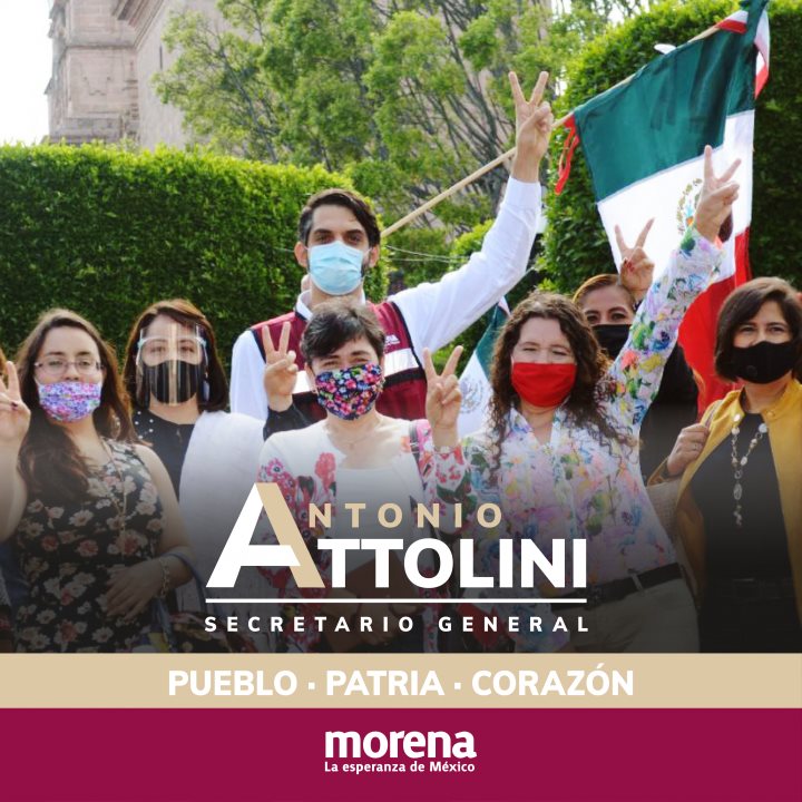 Antonio Attolini emprendió una gira de proselitismo para ganar la secretaría general de morena (Foto: Facebook / @AntonioAttolini)