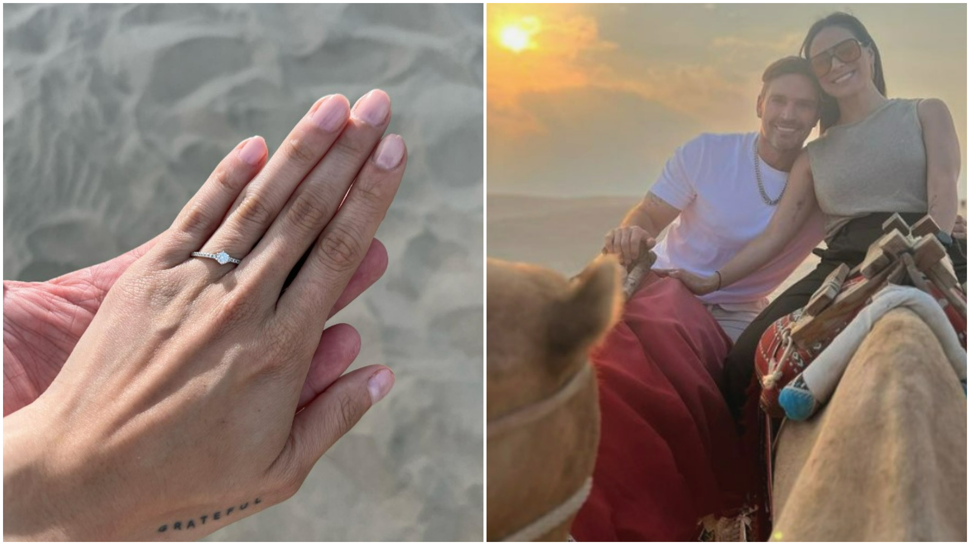 Quién es Valeria Marín, la mujer que se comprometió con Julián Gil en las dunas de Qatar 