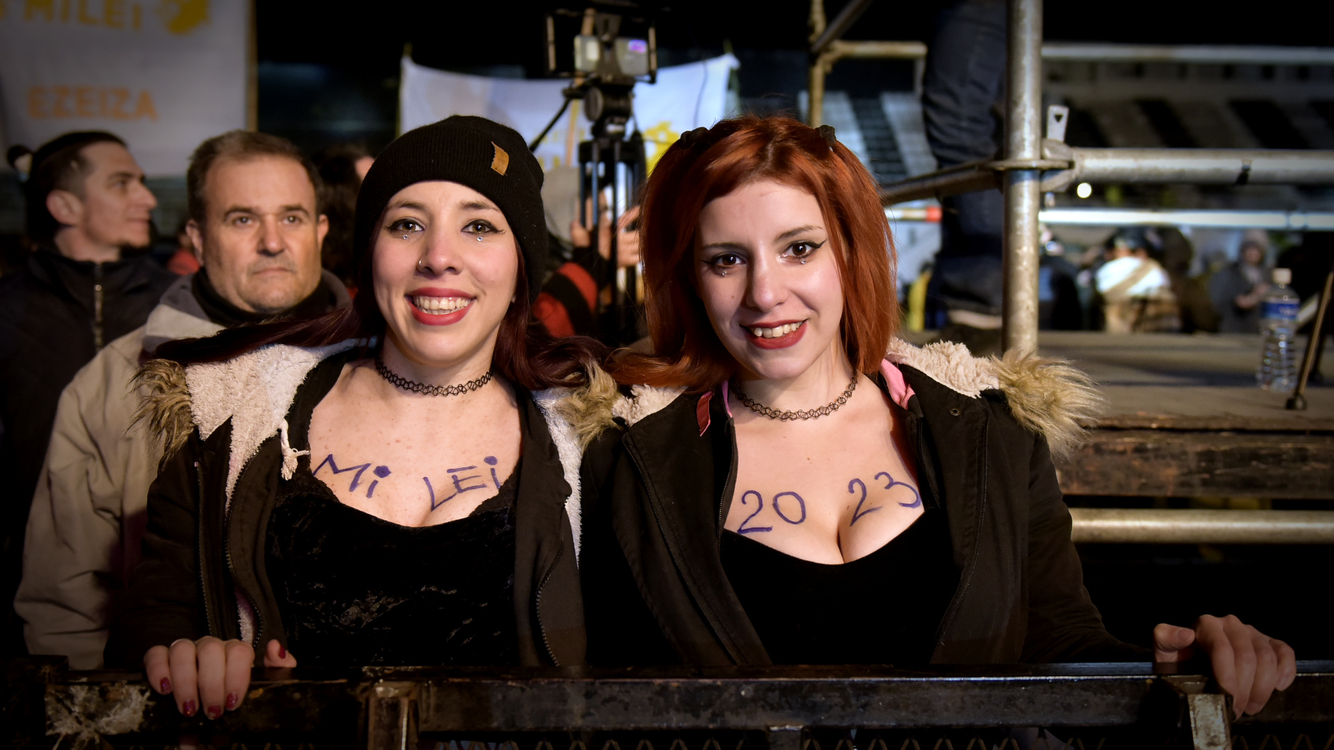 Cientos de jóvenes asistieron al acto 