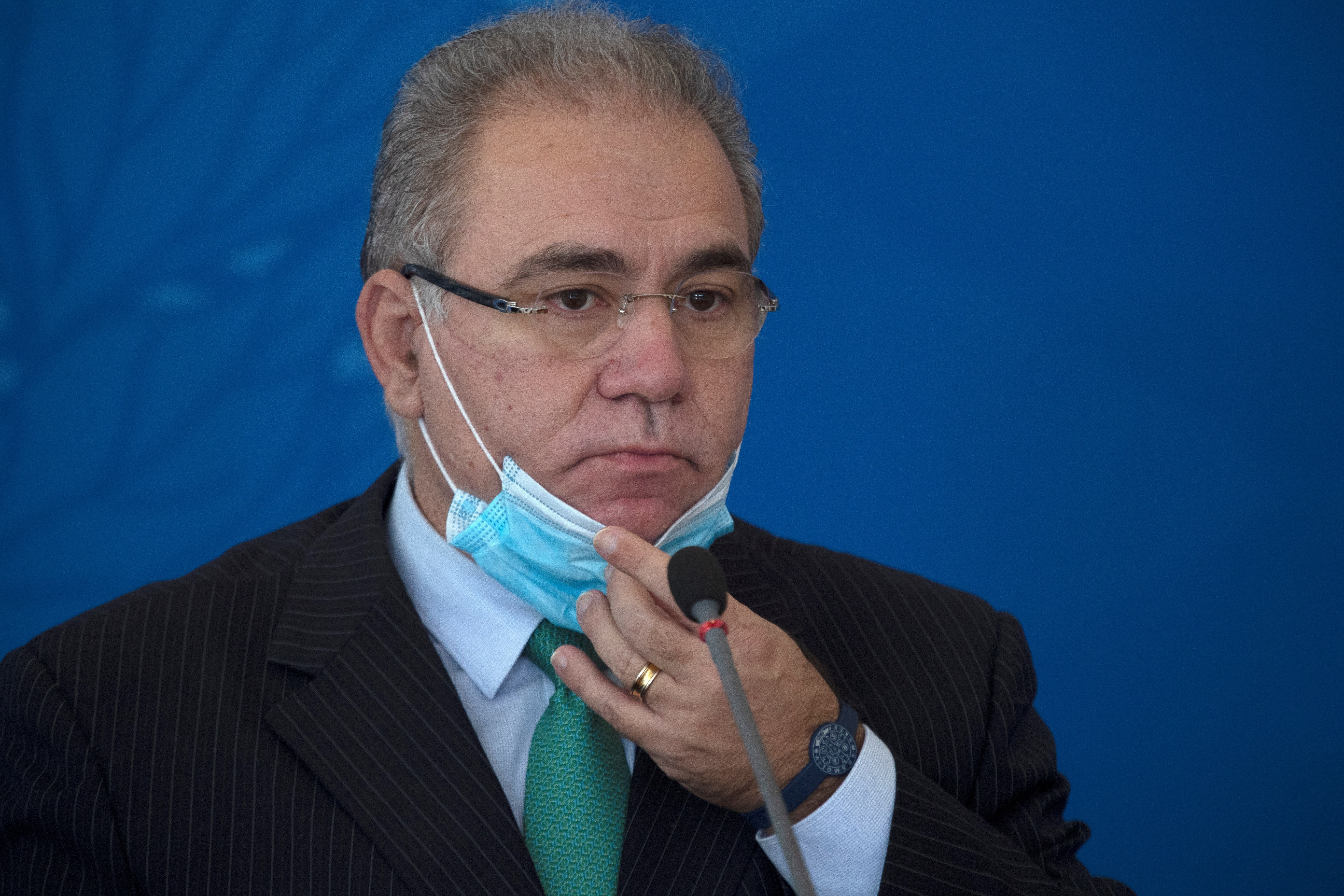 El ministro de Salud de Brasil, Marcelo Queiroga, en una fotografía de archivo. EFE/Joédson Alves
