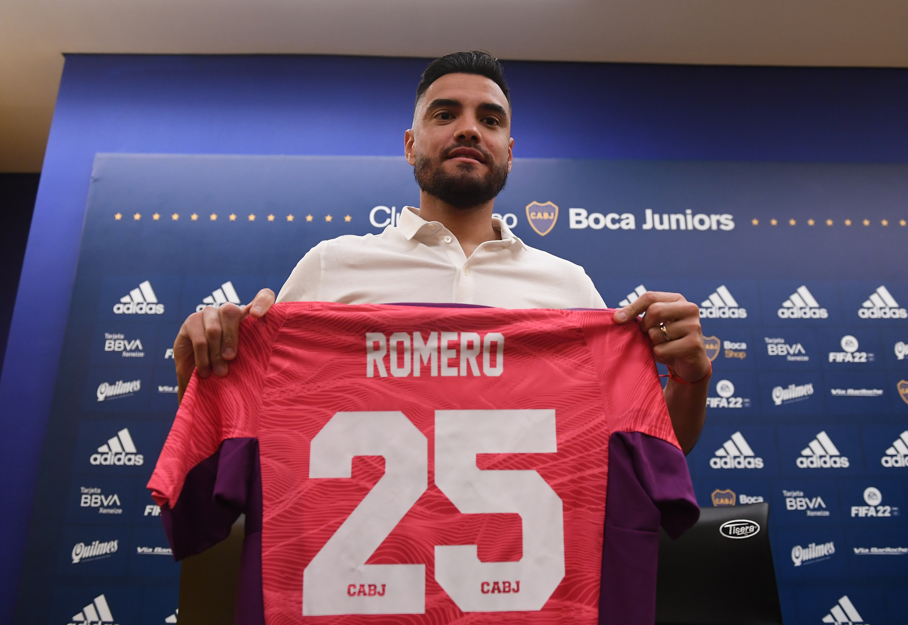 Romero's performance in Boca (Telam)