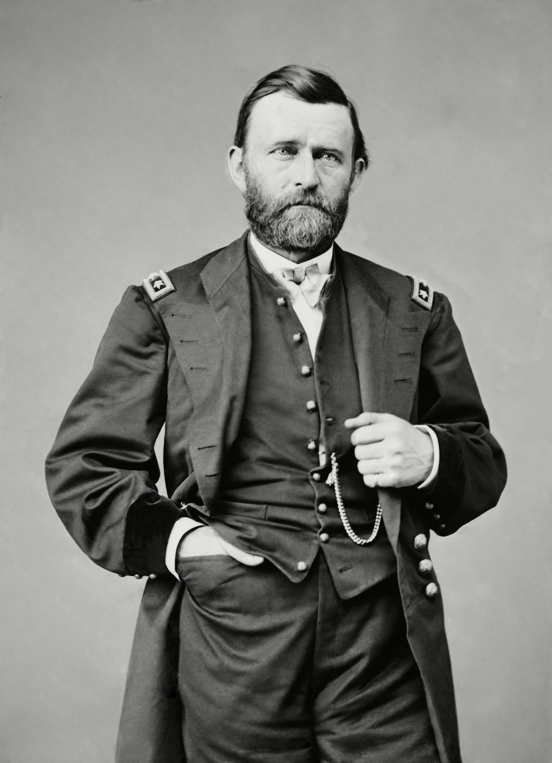 Ulysses S. Grant, Presidente 18.º de los Estados Unidos.
