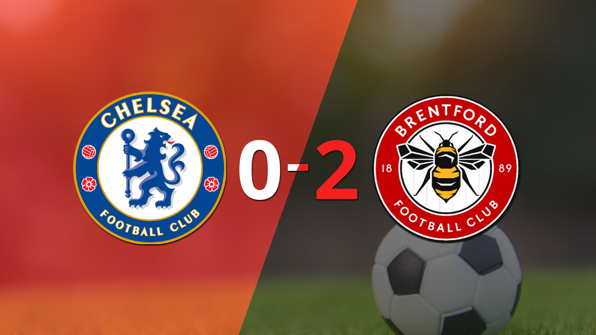 En casa, Chelsea perdió 2-0 frente a Brentford
