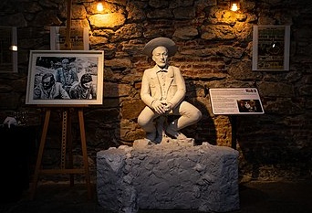 En el subsuelo del museo que recuerda este terrible suceso, hay una sala dedicada al generoso arriero. (Fotografía Wikipedia)