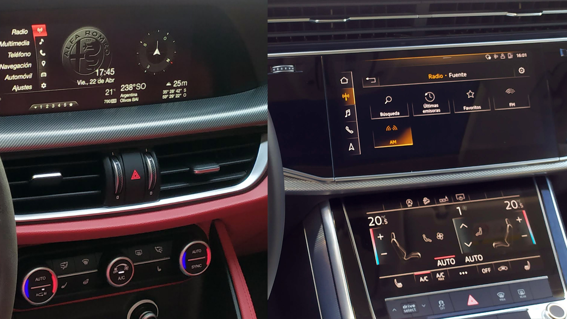 Por qué algunos fabricantes plantean reducir las pantallas en los autos