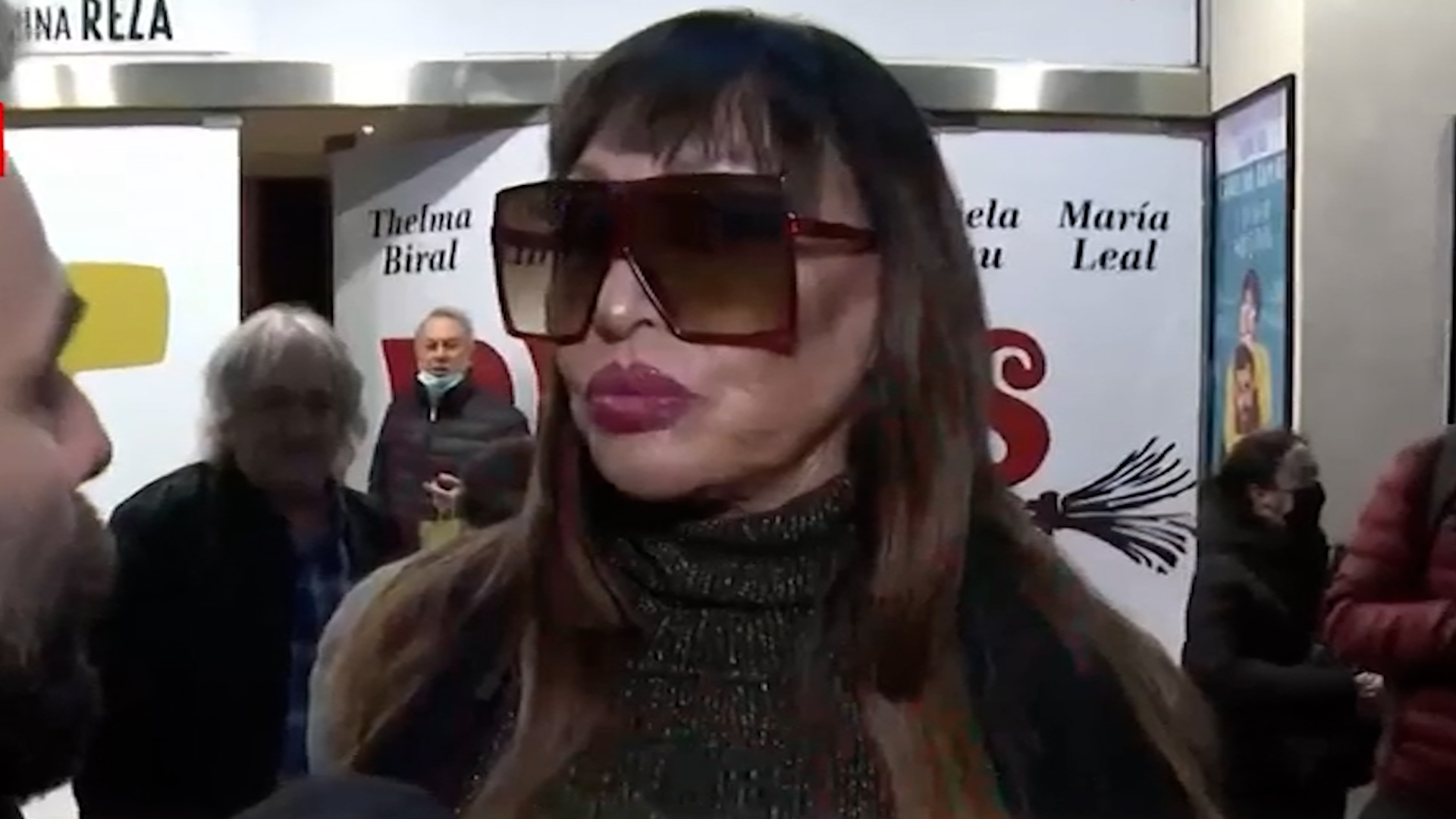 Moria Casán se enfureció y abandonó un móvil en vivo